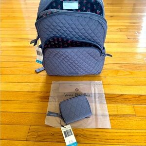 Vera Bradley Quilted Blue Wallet NWT